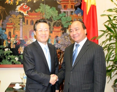 Nguyên Bộ trưởng Điều phối chính sách Hàn Quốc thăm Việt Nam - ảnh 1